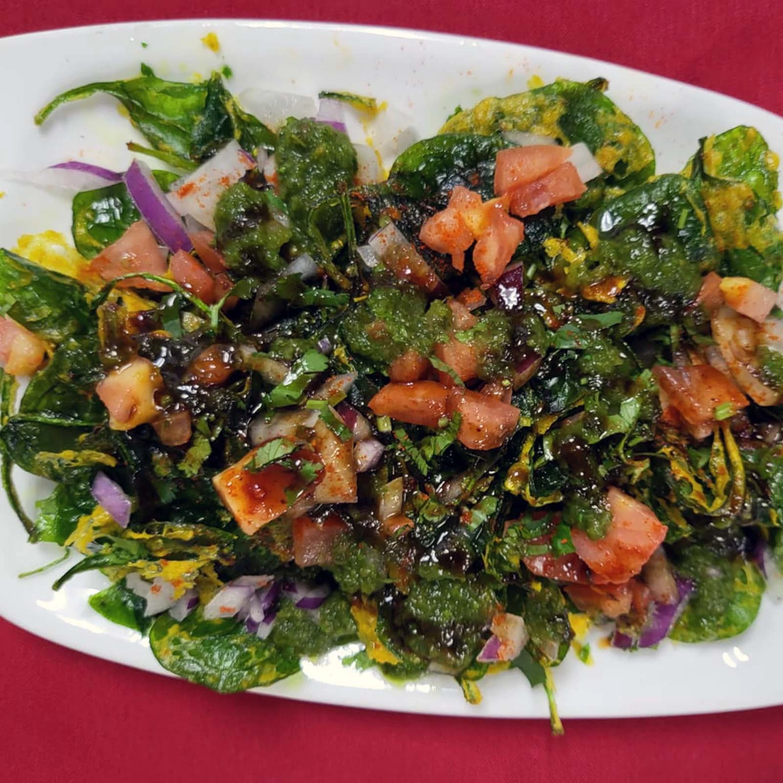 Palak-Chaat